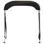 Toldo bimini de 2 arcos negro 180x150x110 cm de vidaXL, Cubiertas para almacenamiento de barcas - Ref: Foro24-94797, Precio: ...
