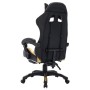 Gaming-Stuhl mit RGB-LED-Leuchten, Kunstleder, Gold und Schwarz von vidaXL, Bürostühle - Ref: Foro24-288008, Preis: 190,58 €,...