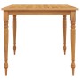 Mesa Batavia madera maciza de teca 85x85x75 cm de vidaXL, Mesas de jardín - Ref: Foro24-363254, Precio: 149,80 €, Descuento: %