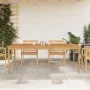 Mesa Batavia madera maciza de teca 200x100x75 cm by vidaXL, Garden tables - Ref: Foro24-363256, Price: 277,59 €, Discount: %