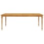 Massivholz-Tisch Batavia aus Teakholz 200x100x75 cm von vidaXL, Gartentische - Ref: Foro24-363256, Preis: 282,74 €, Rabatt: %