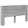 Sonoma-graues LED-Kopfteil für Betten, 180 x 16,5 x 103,5 cm von vidaXL, Kopf- und Fußteile - Ref: Foro24-839264, Preis: 115,...