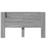 Sonoma-graues LED-Kopfteil für Betten, 180 x 16,5 x 103,5 cm von vidaXL, Kopf- und Fußteile - Ref: Foro24-839264, Preis: 115,...