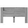 Sonoma-graues LED-Kopfteil für Betten, 180 x 16,5 x 103,5 cm von vidaXL, Kopf- und Fußteile - Ref: Foro24-839264, Preis: 117,...