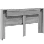 Sonoma gray LED bed headboard 180x16.5x103.5 cm by vidaXL, Headboards and footboards - Ref: Foro24-839264, Price: 115,89 €, D...