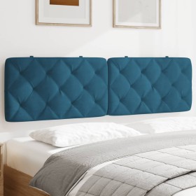 Cabecero de cama acolchado terciopelo azul 180 cm de vidaXL, Cabeceros y pies de cama - Ref: Foro24-374743, Precio: 88,58 €, ...