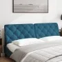 Cabecero de cama acolchado terciopelo azul 180 cm de vidaXL, Cabeceros y pies de cama - Ref: Foro24-374743, Precio: 86,87 €, ...