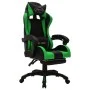 Gaming chair with RGB LED lights green and black synthetic leather by vidaXL, Office chairs - Ref: Foro24-288009, Price: 188,...