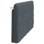 Dunkelgraues, samtgepolstertes Bettkopfteil 160 cm von vidaXL, Kopf- und Fußteile - Ref: Foro24-374734, Preis: 80,82 €, Rabat...