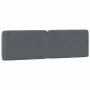 Cabecero de cama acolchado terciopelo gris oscuro 160 cm de vidaXL, Cabeceros y pies de cama - Ref: Foro24-374734, Precio: 80...