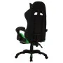 Gaming-Stuhl mit RGB-LED-Leuchten aus grünem und schwarzem Kunstleder von vidaXL, Bürostühle - Ref: Foro24-288009, Preis: 188...