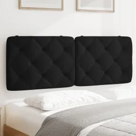 Gepolstertes Kopfteil aus schwarzem Samt, 140 cm von vidaXL, Kopf- und Fußteile - Ref: Foro24-374729, Preis: 58,00 €, Rabatt: %