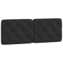 Cabecero de cama acolchado terciopelo negro 140 cm de vidaXL, Cabeceros y pies de cama - Ref: Foro24-374729, Precio: 53,97 €,...