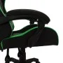 Gaming chair with RGB LED lights green and black synthetic leather by vidaXL, Office chairs - Ref: Foro24-288009, Price: 188,...