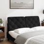 Gepolstertes Kopfteil aus schwarzem Samt, 140 cm von vidaXL, Kopf- und Fußteile - Ref: Foro24-374729, Preis: 53,97 €, Rabatt: %