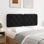 Gepolstertes Kopfteil aus schwarzem Samt, 140 cm von vidaXL, Kopf- und Fußteile - Ref: Foro24-374729, Preis: 53,97 €, Rabatt: %