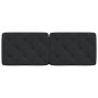 Cabecero de cama acolchado terciopelo negro 140 cm de vidaXL, Cabeceros y pies de cama - Ref: Foro24-374729, Precio: 53,97 €,...