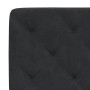 Gepolstertes Kopfteil aus schwarzem Samt, 140 cm von vidaXL, Kopf- und Fußteile - Ref: Foro24-374729, Preis: 53,97 €, Rabatt: %