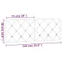 Cabecero de cama acolchado terciopelo negro 140 cm de vidaXL, Cabeceros y pies de cama - Ref: Foro24-374729, Precio: 58,00 €,...