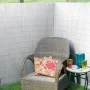 Nature Double-sided garden privacy fence fence PVC white 1x3 m by Nature, fence panels - Ref: Foro24-428517, Price: 44,62 €, ...