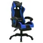 Gaming-Stuhl mit RGB-LED-Lichtern in Blau und schwarzem Kunstleder von vidaXL, Bürostühle - Ref: Foro24-288006, Preis: 184,91...