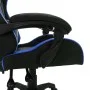 Gaming-Stuhl mit RGB-LED-Lichtern in Blau und schwarzem Kunstleder von vidaXL, Bürostühle - Ref: Foro24-288006, Preis: 184,91...