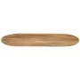 Tablero de mesa ovalado madera maciza de mango 100x40x2,5 cm by vidaXL, Table tops - Ref: Foro24-370124, Price: 52,80 €, Disc...