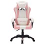 Gaming-Stuhl mit RGB-LED-Lichtern in Pink und schwarzem Kunstleder von vidaXL, Bürostühle - Ref: Foro24-288004, Preis: 157,32...
