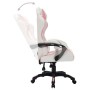 Gaming-Stuhl mit RGB-LED-Lichtern in Pink und schwarzem Kunstleder von vidaXL, Bürostühle - Ref: Foro24-288004, Preis: 157,32...