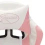 Silla gaming con luces LED RGB cuero sintético rosa y negro de vidaXL, Sillas de oficina - Ref: Foro24-288004, Precio: 168,09...