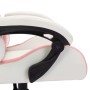 Gaming-Stuhl mit RGB-LED-Lichtern in Pink und schwarzem Kunstleder von vidaXL, Bürostühle - Ref: Foro24-288004, Preis: 157,32...