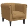 Dreiteiliges Samtsofa-Set in Braun. von vidaXL, Sofas - Ref: Foro24-3209218, Preis: 817,36 €, Rabatt: %
