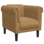 Juego de sofás 3 piezas terciopelo marrón by vidaXL, Sofas - Ref: Foro24-3209218, Price: 816,77 €, Discount: %