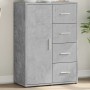 Aparador de madera de ingeniería gris hormigón 60x31x84 cm by vidaXL, Sideboards - Ref: Foro24-840509, Price: 95,25 €, Discou...