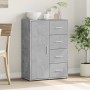 Aparador de madera de ingeniería gris hormigón 60x31x84 cm by vidaXL, Sideboards - Ref: Foro24-840509, Price: 95,25 €, Discou...