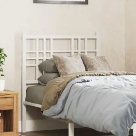 Kopfteil aus weißem Metall, 75 cm von vidaXL, Kopf- und Fußteile - Ref: Foro24-376399, Preis: 26,72 €, Rabatt: %