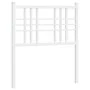 Kopfteil aus weißem Metall, 75 cm von vidaXL, Kopf- und Fußteile - Ref: Foro24-376399, Preis: 26,72 €, Rabatt: %