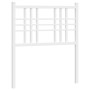 Kopfteil aus weißem Metall, 80 cm von vidaXL, Kopf- und Fußteile - Ref: Foro24-376400, Preis: 28,19 €, Rabatt: %