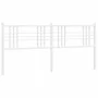 Kopfteil aus weißem Metall, 180 cm von vidaXL, Kopf- und Fußteile - Ref: Foro24-376409, Preis: 44,81 €, Rabatt: %