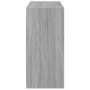Graue Sonoma-Ingenieurholz-Kommode 77x48x102 cm von vidaXL, Kommoden-Organizer und Bar-Kleiderbügel - Ref: Foro24-840826, Pre...