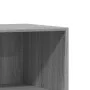 Graue Sonoma-Ingenieurholz-Kommode 77x48x102 cm von vidaXL, Kommoden-Organizer und Bar-Kleiderbügel - Ref: Foro24-840826, Pre...