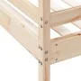 Litera de madera maciza de pino 80x200/140x200 cm de vidaXL, Camas y somieres - Ref: Foro24-3207165, Precio: 309,87 €, Descue...