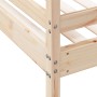 Solid pine wood bunk bed 80x200/140x200 cm by vidaXL, Beds and slatted bases - Ref: Foro24-3207165, Price: 314,13 €, Discount: %