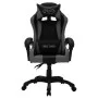 Gaming-Stuhl mit RGB-LED-Lichtern aus grauem und schwarzem Kunstleder von vidaXL, Bürostühle - Ref: Foro24-288000, Preis: 174...