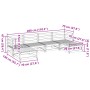 Juego de sofás de jardín 6 piezas madera de pino impregnada by vidaXL, Garden sets - Ref: Foro24-3299566, Price: 339,59 €, Di...