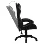 Gaming-Stuhl mit RGB-LED-Lichtern aus grauem und schwarzem Kunstleder von vidaXL, Bürostühle - Ref: Foro24-288000, Preis: 174...