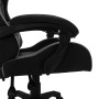 Gaming chair with RGB LED lights gray and black synthetic leather by vidaXL, Office chairs - Ref: Foro24-288000, Price: 178,0...