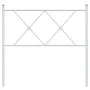 Kopfteil aus weißem Metall, 90 cm von vidaXL, Kopf- und Fußteile - Ref: Foro24-376579, Preis: 36,88 €, Rabatt: %