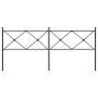 Kopfteil aus schwarzem Metall, 193 cm von vidaXL, Kopf- und Fußteile - Ref: Foro24-376539, Preis: 50,24 €, Rabatt: %