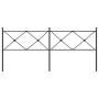 Kopfteil aus schwarzem Metall, 193 cm von vidaXL, Kopf- und Fußteile - Ref: Foro24-376539, Preis: 49,46 €, Rabatt: %